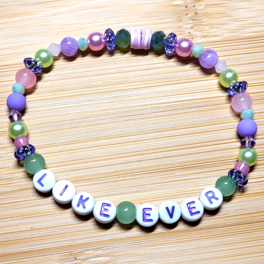 We Are Never Getting Back Together- Taylor Swift Friendship Bracelet, Size 8"